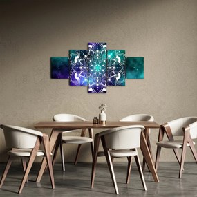 Obraz abstrakcji (125x70 cm)