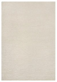 Wełniany dywan tkany ręcznie w kolorze kości słoniowej 120x170 cm Harris Boucle – Flair Rugs