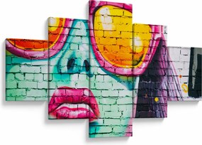 Obraz - Graffiti (125x70 cm)