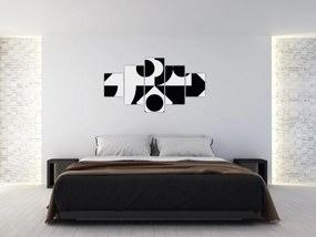 Obraz - Abstrakcja geometryczna N⁰1 (125x70 cm)