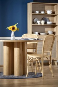 Krzesło jadalniane z rattanu naturalnego K502