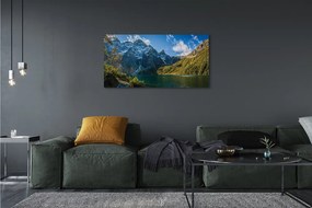 Zdjęcie na płótnie Góry i Jezioro