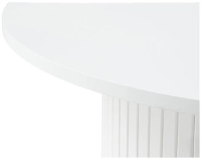 Biały okrągły stolik Nola – Unique Furniture