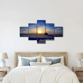 Obraz - krajobraz polarny (125x70 cm)