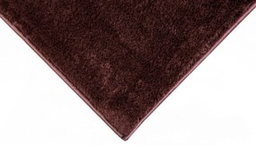 Dywan pluszowy Catwalk brązowy 120 cm x 160 cm