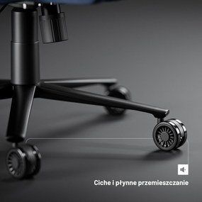 Fotel gamingowy materiałowy Diablo X-One 2.0 Normal Size, Night Blue