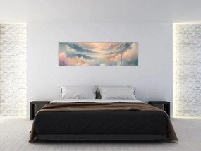 Obraz - Chmury (170x50 cm)