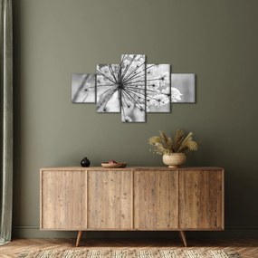 Obraz - Kwiat w zimie (125x70 cm)