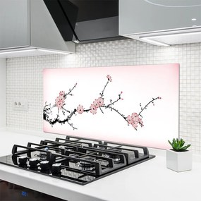 Szkło Dekoracyjne do Kuchni Dekoracyjny Bukiet Roślinny