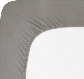 4Home prześcieradło jersey Lycra antracytowy, 120 x 200 cm, 120 x 200 cm