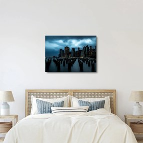 Obraz  - Widok na drapacze chmur Nowego Jorku (70x50 cm)