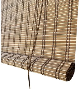 Bambusowa roleta w naturalnym kolorze 100x160 cm Lepus – Gardinia