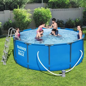 Basen stelażowy Steel Pro 366 x 122 cm 10250 l 5w1 BESTWAY