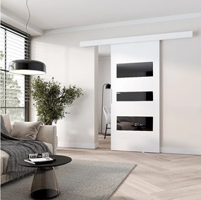 MINIO go for it, Drzwi przesuwne wewnętrzne CLEAN C 106 cm  w kolorze białym