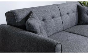 Sofa rozkładana Aria ciemnoszara