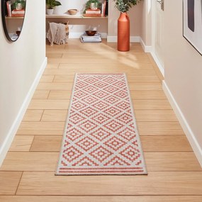 Pomarańczowy chodnik odpowiedni do prania 61x170 cm Coral Orange – Think Rugs