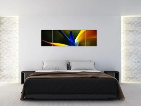 Obraz - Egzotyczny kwiat (170x50 cm)