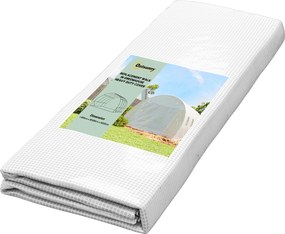 Outsunny Zapasowe pokrycie szklarni, odporne na warunki atmosferyczne, 400 cm x 300 cm x 200 cm, Przezroczyste, Biały | Aosom PL
