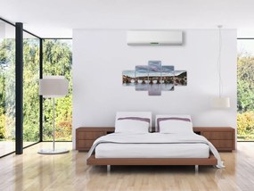 Obraz rzeki Wełtawy (125x70 cm)