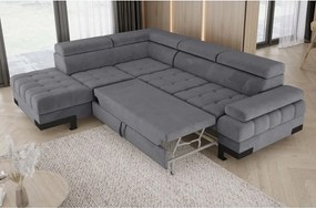 Narożnik SELVA L z funkcją spania i pojemnikiem SALVADOR 15 WERSAL