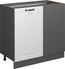 Szafka narożna biały domek wiejski 86x46x81.6 r-line