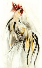 Obraz na płótnie Kogut Złoty, Seria Koguty
