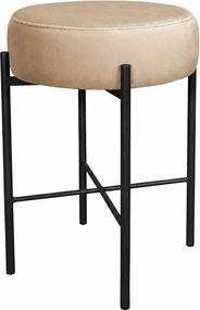 Hoker Pola krzesło barowe podstawa metalowa Tkanina Welur : Kolor Stelaża - Czarny , Kolor tkaniny - VELVET - MG06, Typ tkaniny - Velvet