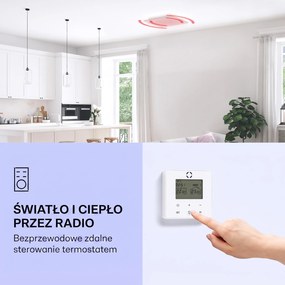 Klarstein Wondersky 350W 60x60cm Panel na podczerwień Biały
