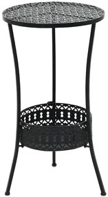 Metalowy okrągły stolik na taras C9-M74