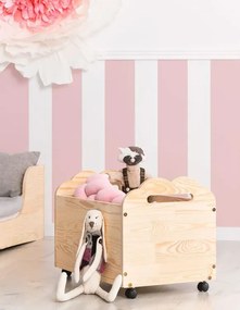 Drewniana skrzynia na zabawki S9-W20