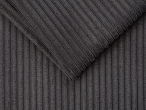 Kanapa 3 osobowa rozkładana typu express z szarego sztruksu - Miejsce do spania 140 cm - Materac 22 cm - VIZIR