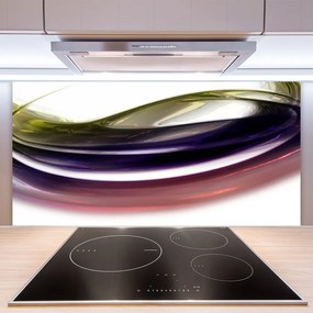 Panel nad blat kuchenny Cyfrowa Wizja Abstrakcji