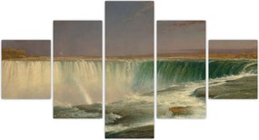 Obraz - Frederic Edwin Church, Niagara, reprodukcje (125x70 cm)