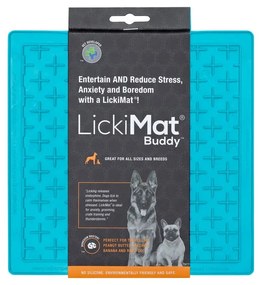 Mata do lizania Buddy Turquoise – LickiMat