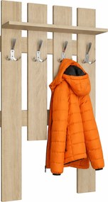 Klasyczny Wieszak Do Przedpokoju Dąb Sonoma S8-W94