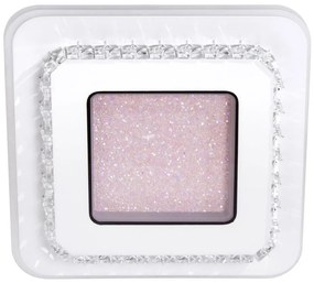 LED Lampa sufitowa 24W 230V 3000-6000K 20x20 cm biała/różowa