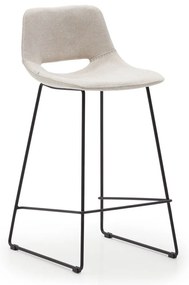 Beżowy hoker (wysokość siedziska 65 cm) Zahara – Kave Home