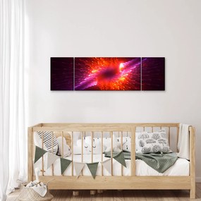 Obraz współczesnej ciernistej abstrakcji (170x50 cm)