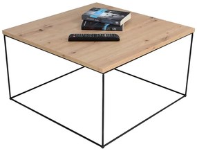 Industrialny stolik kawowy dąb artisan - Otax 4X