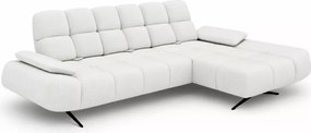 Narożnik Prado S – designerski narożnik do salonu z regulowanymi oparciami