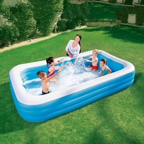 Basen dmuchany Deluxe Blue 305 x 183 x 56 cm 1161 l BESTWAY