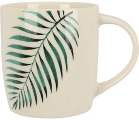 Kubek porcelanowy Leaf, 325 ml
