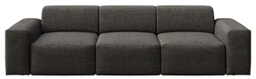 Antracytowa sofa 285 cm Villet – Rodier