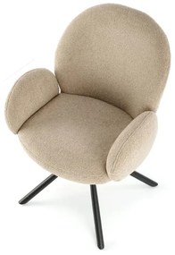 Krzesło tapicerowane K498 cappuccino HALMAR