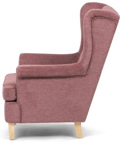 Fotel na uszach PINK2, różowy