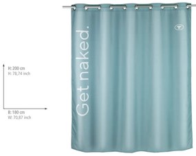 Zasłona prysznicowa 180x200 cm Tom Tailor Get Naked – Wenko
