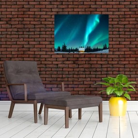 Obraz na szkle - Aurora Borealis (70x50 cm)
