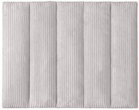 Tapicerowany panel ścienny FRAME LINCOLN 15x90 cm Kolor: Jasnoszary