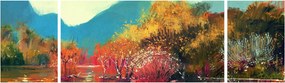 Obraz - Kolory jesieni (170x50 cm)