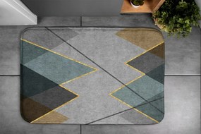 Dywanik łazienkowy Dywanik łazienkowy Geometryczne wzory